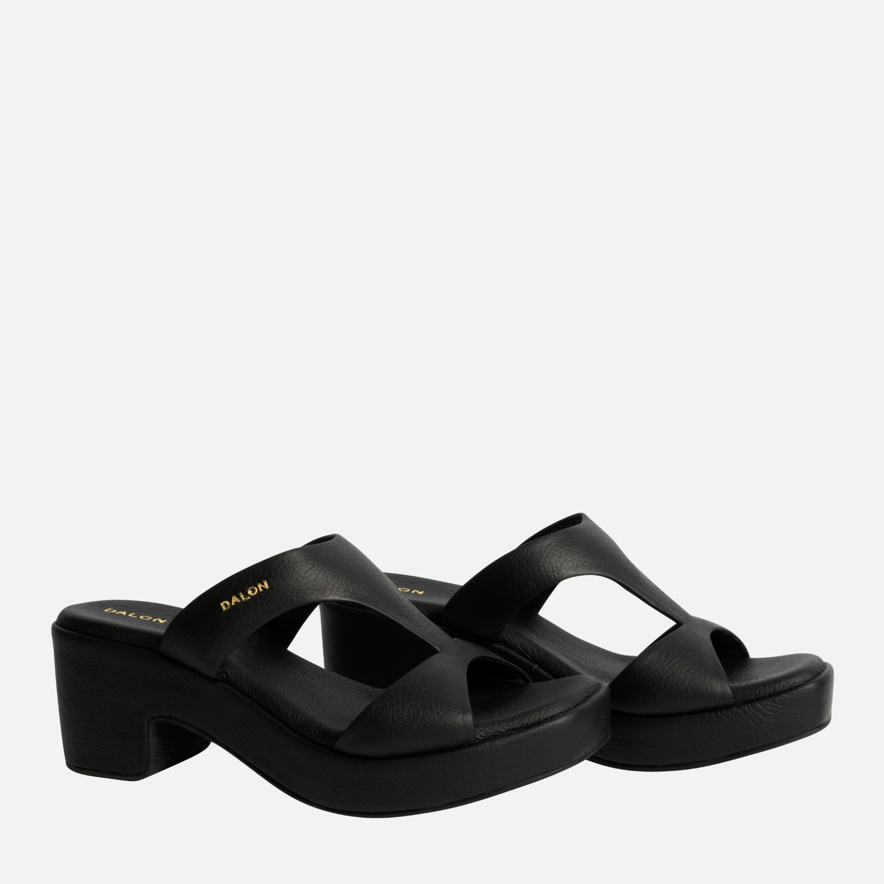 Caia Heeled slides