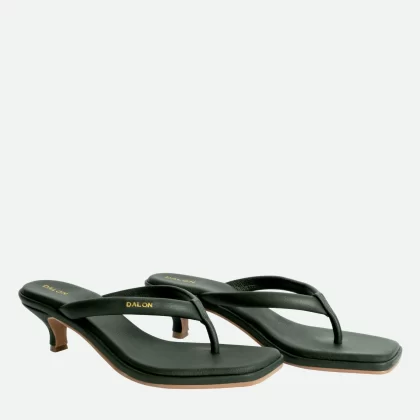Sapphire Heeled slides