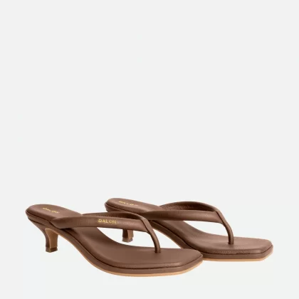Sapphire Heeled slides