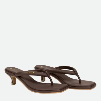 Sapphire Heeled slides