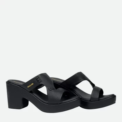 Evy Heeled slides