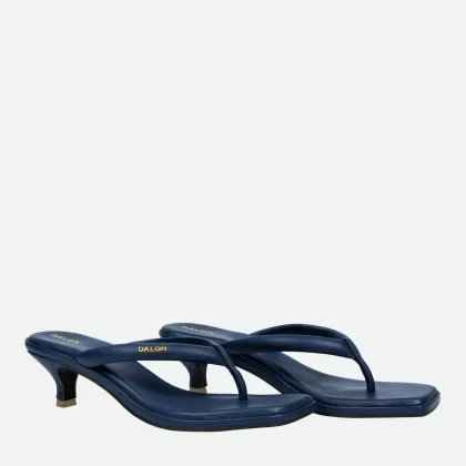 Sapphire Heeled slides